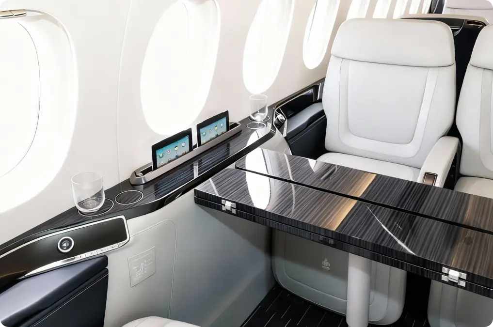 jet interior