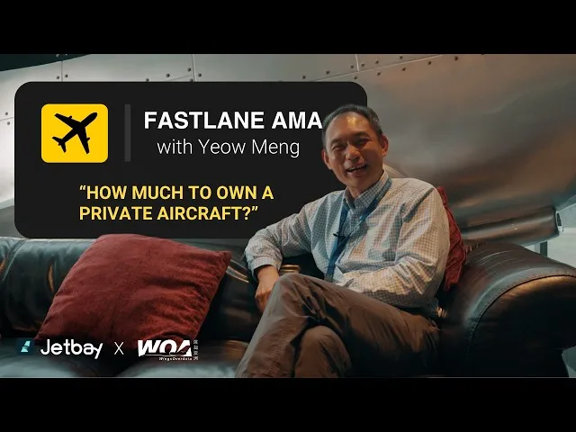 WingsOverAsia Founder on Aircraft Ownership and Cost of Flying Private in Singapore