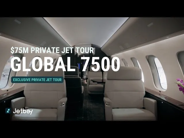 Inside the Ultimate Private Jet: Bombardier Global 7500 Walkthrough
